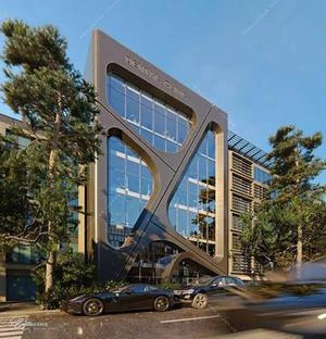 رندر نمای مدرن