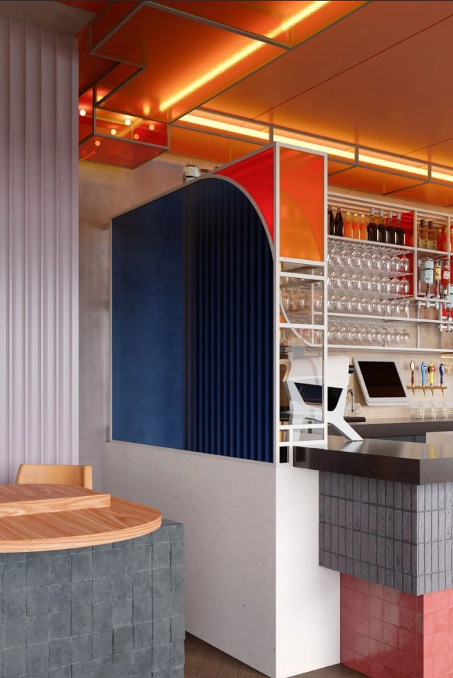 طراحی رستوران مدرن تبریز