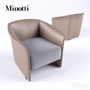 صندلی دسته دار Minotti Case