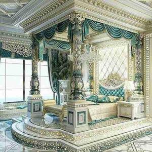 اتاق خواب لوکس و کلاسیک ایتالیای