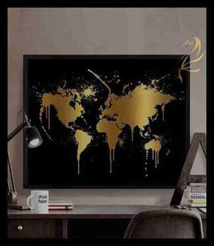 پتینه نقشه جهان