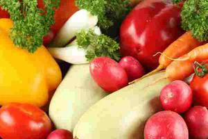 مواد اولیه غذا ها سبزیجات