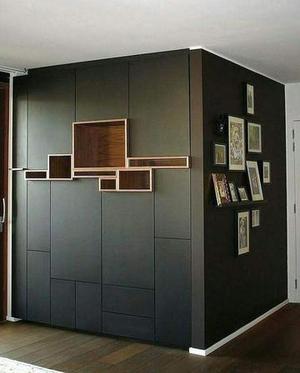 طراحی کمددیواری وجاکتابی باشلف