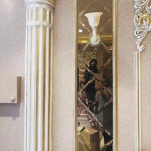 پتینه نقاشی دور آینه