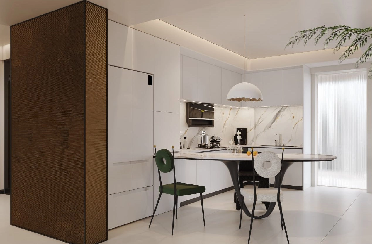 طراحی دکوراسیون با رنگ خنثی تبریز