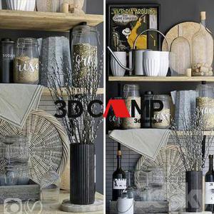 وسایل آشپزخانه  Max.Vray