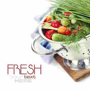 پوستر برای میوه و سبزیجات