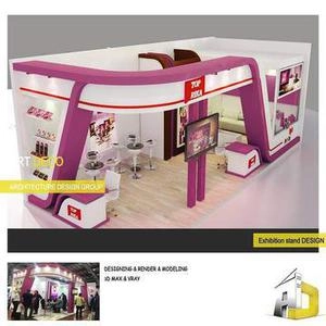 طراحی غرفه تاپ ریکا