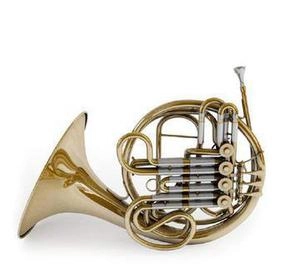 french horn فرنچ هورن مدل سه بعدی