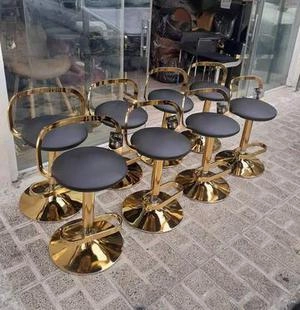 صندلی اپن مدل  طلایی رنگ ثابت