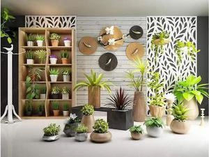 گلدون های دکوری 3d ابجکت
