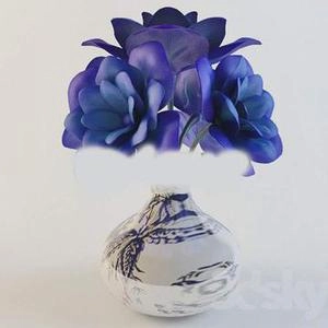گل به رنگ بنفش