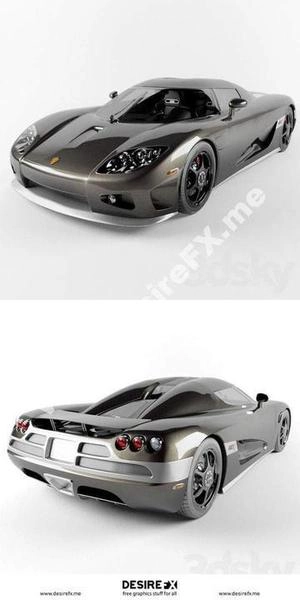 آبجکت ماشین سواری Koenigsegg CCX