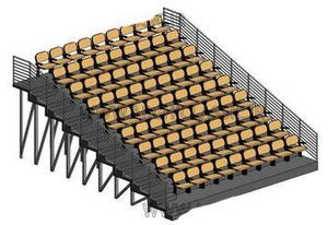 فمیلی صندلی پارامتریک استادیوم Revit