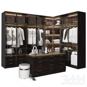 اتاق لباس کلوزت روم ابجکت 3d