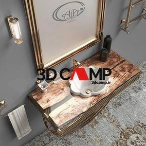 ست روشویی / آینه / مدرن  #ویری و #کرونا