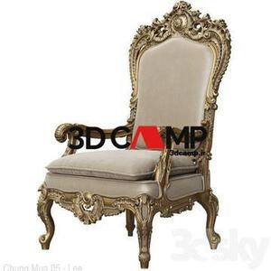 صندلی دسته دار کلاسیک  سلطنتی