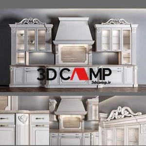 کابینت کلاسیک  Max Vray