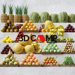انواع میوه ها  Max.Vray  Corona