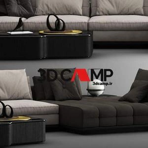 مبلمان راحتی , مدرن  Max.Vray