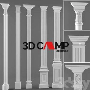 ستون کلاسیک  Max.Vray