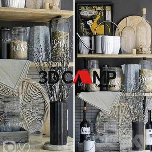 وسایل آشپزخانه  Max.Vray