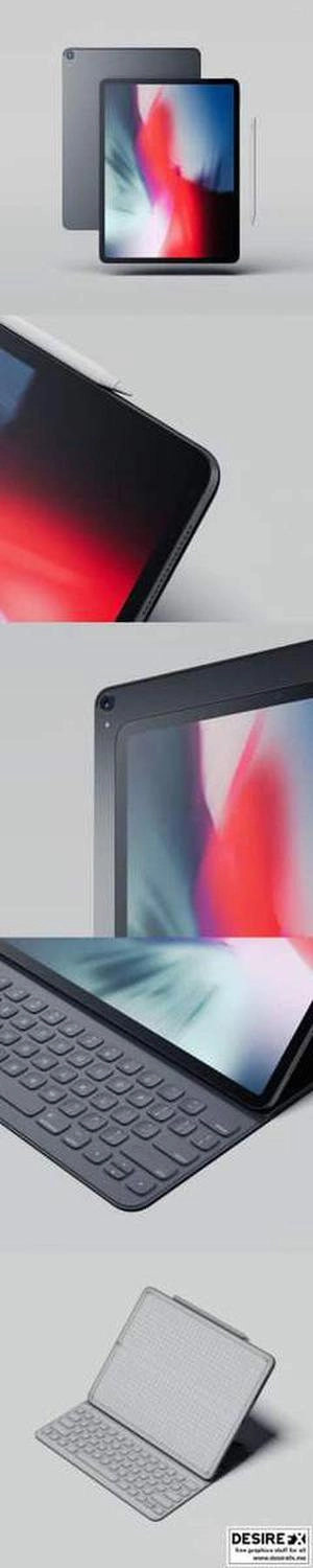 iPad Pro 12,9 (2018) + Smart keyboard + Apple pencil