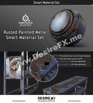 Substance Painter – Dominique Buttiens – Rust Smart Materials