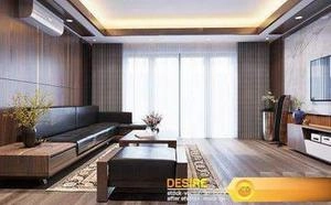 Modern Living Room 74 Interior Scene