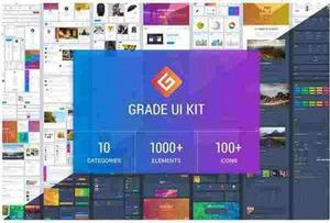 Grade UI Kit  یو آی