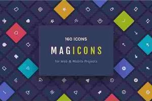 160 Icons for Web & Mobile