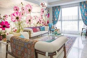 پوسترسه بعدی طرح گل