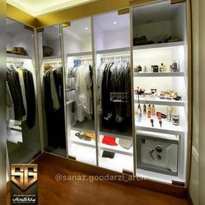 طراحی اتاق لباس