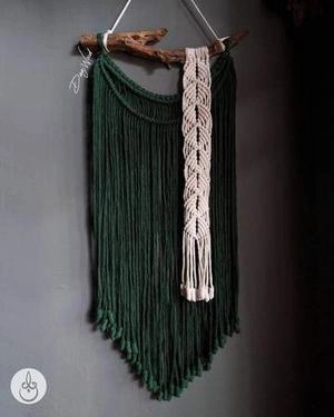 دیوارآویز مکرومه NB1