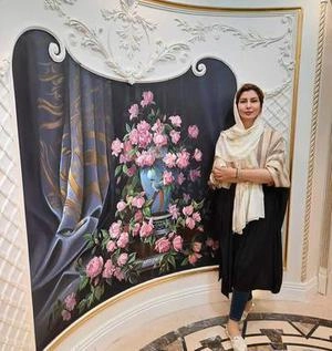 اجرای حرفه ای نقاشی دیواری پروژه سعادت آباد