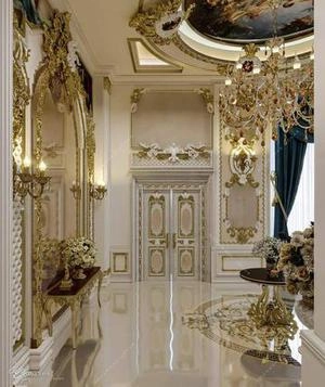 طراحی داخلی کلاسیک Paradis Wedding Hall