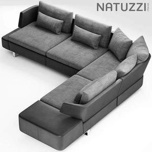 ابجکت مبل ال L مدرن natuzzi