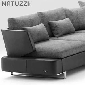 ابجکت مبل ال L مدرن natuzzi