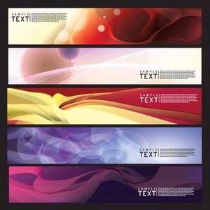 بک گراند واید Abstract Banners