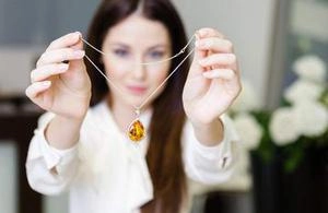 Woman with beautiful jewelry