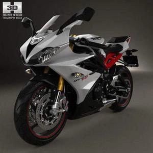 Triumph Daytona 675R 2015 - 3D مدل موتور