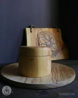 صندوقچه چوبی تک جنس چوب: چنار - کاج