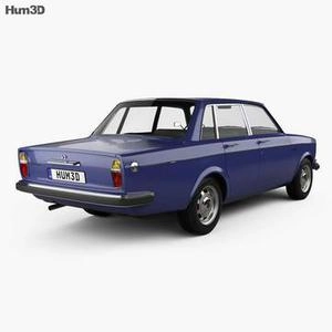 آبجکت 3d خودرو ولوو Volvo 144 Sedan 1967ص