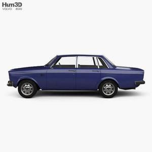 آبجکت 3d خودرو ولوو Volvo 144 Sedan 1967ص