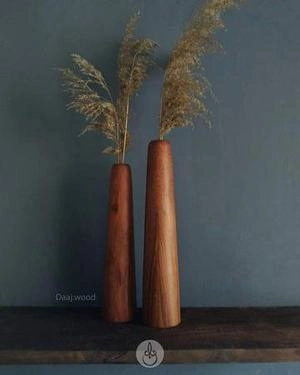 ست گلدان با چوب راش