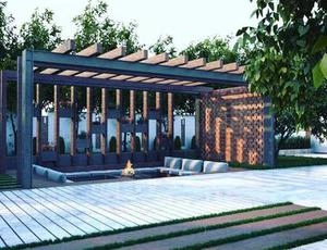 طراحی محوطه