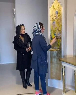 پتینه و نقاشی روی دویار کارهای کلاسیک