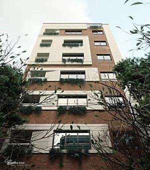 رندر نمای آجر