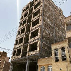 طراحی نما کلاسیک 8 طبقه